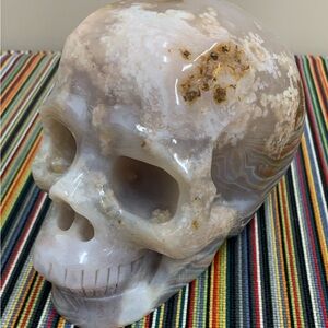 Agate Skull